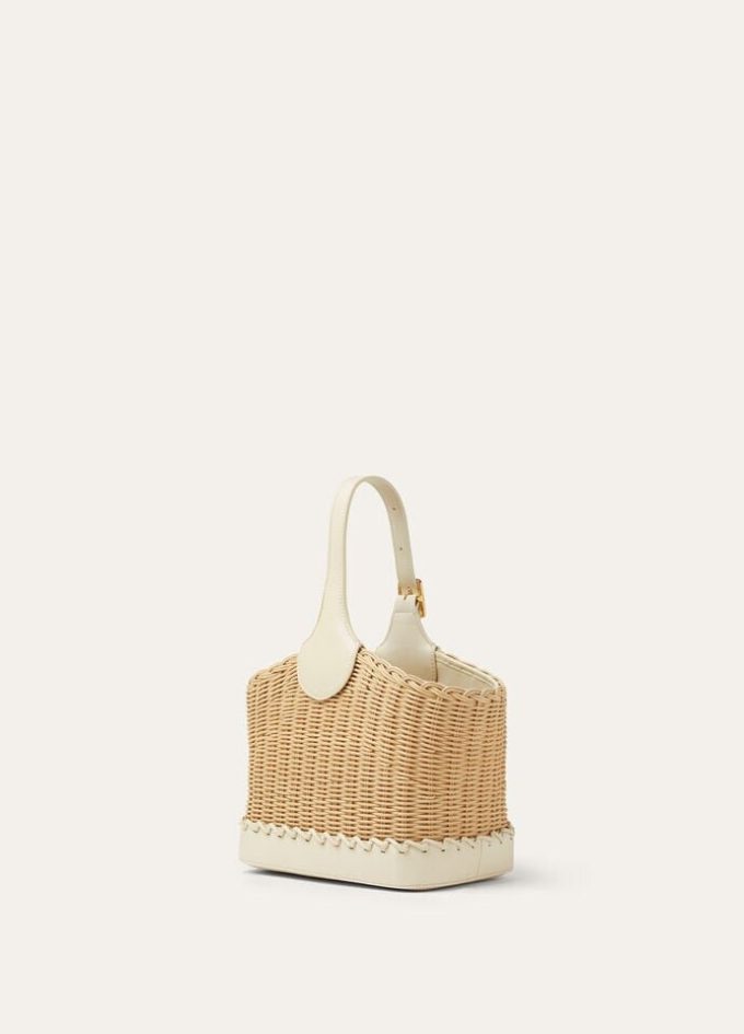 Bobbin Bucket bag wicker Bobbin Bucket bag wicker