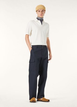 Buttonless Polo Shirt