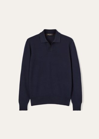 Buttonless Polo-shirt