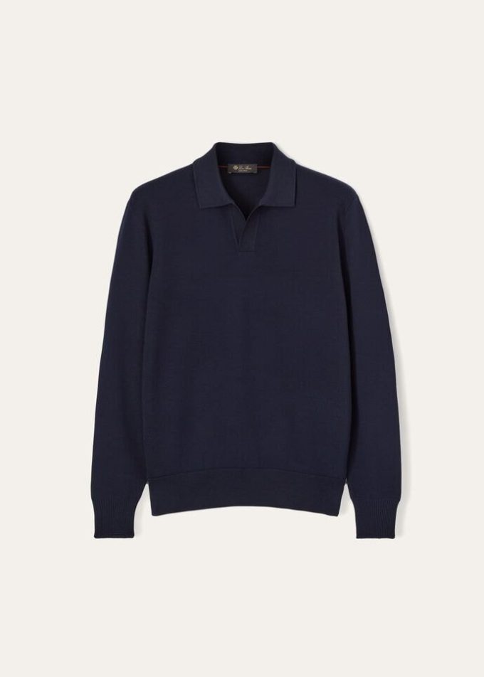 Buttonless Polo-shirt