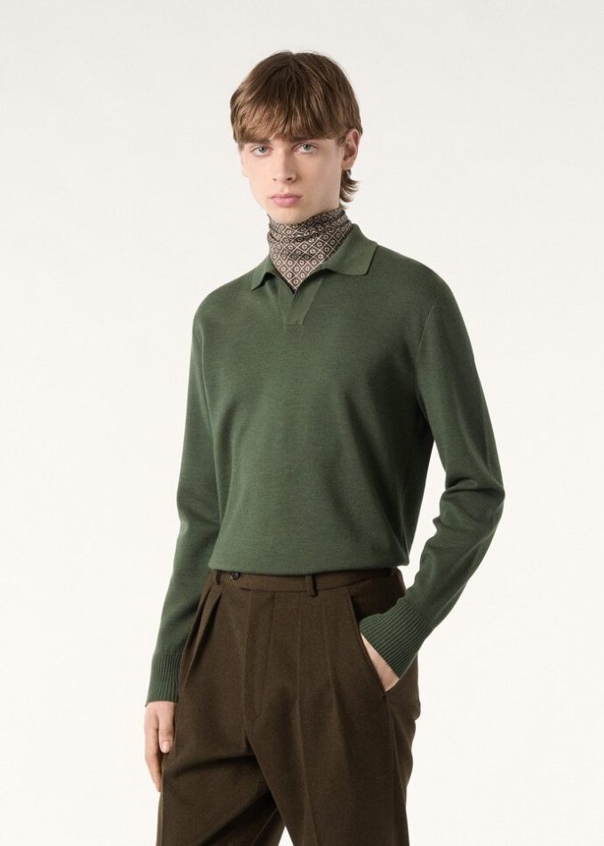 Buttonless Polo-shirt Buttonless Polo-shirt