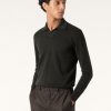 Buttonless Polo-shirt