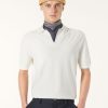 Buttonless Polo Shirt