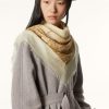 Campo di Lino Fiorito Shawl