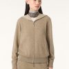Duo Hooded Bomber Sweater