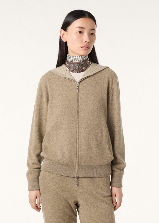 Duo Hooded Bomber Sweater
