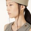 Linen Flower Bud Earrings
