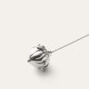 Linen Flower Bud Pin