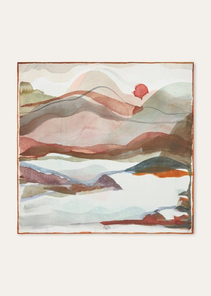 Natura Della Scozia 90 x 90 Foulard Natura Della Scozia 90 x 90 Foulard