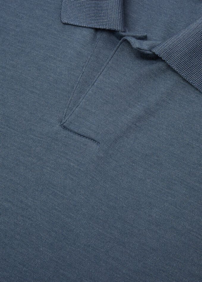 Open Polo Shirt
